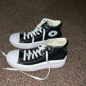 black converse